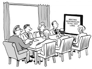 bad meeting cartoon