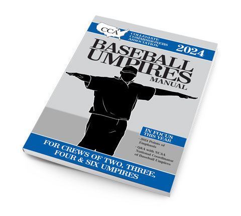2024 CCA Baseball Umpires Manual cover image